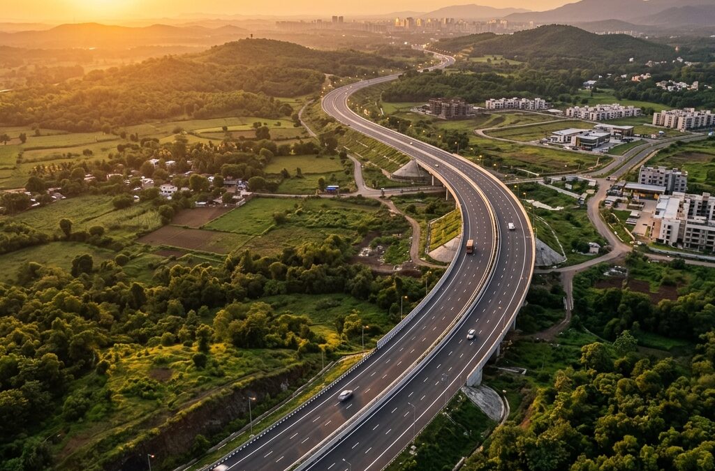 Why NH-44 Connectivity Is the Single Biggest Driver of Plot Prices in Hyderabad’s Periphery